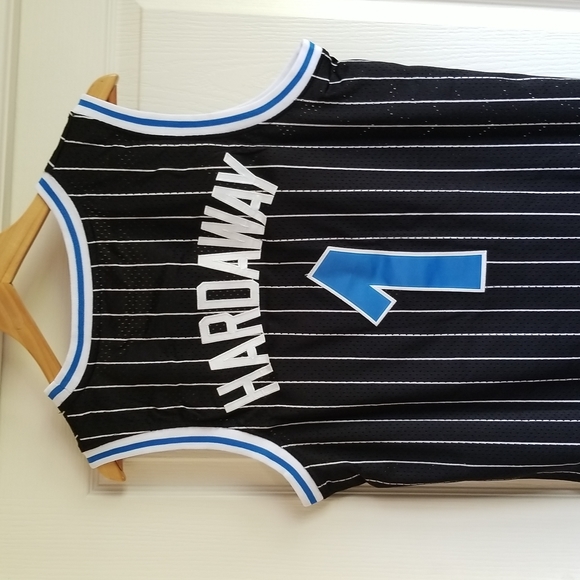 PENNY HARDAWAY BLK ORLANDO MAGIC THROWBACK JERSEY - Picture 7 of 9